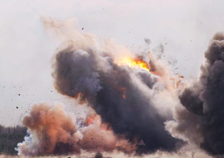 Киев содрогнулся от взрывов на фоне сработавшей воздушной тревоги