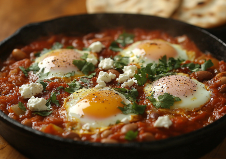 Шакшука с брынзой: будете готовить не только на завтрак, но и на обед и ужин, стоит только попробовать