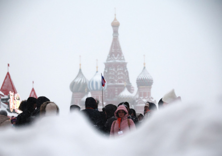 В столице прошел рекордный снегопад за последние 56 лет