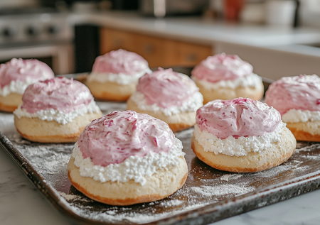 Простейшие ватрушки из пачки творога: в начинку можно использовать любой любимый йогурт