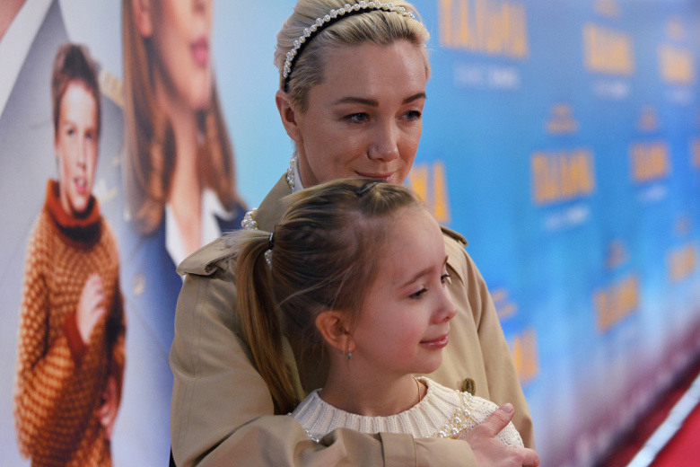 Дарья Мороз с дочерью Анной