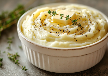 Картошка, сливки и секретный ингредиент! Простой ресторанный прием для идеального пюре без комочков