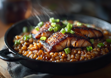 Перловка с копченой скумбрией: необычный дуэт, который покорит ваше сердце и желудок!