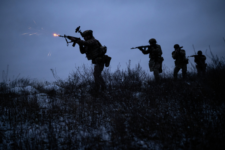 Военнослужащие ВС РФ в зоне СВО