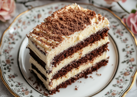 Готовим торт «Минский»: сметанные коржи с какао и нежный крем — десерт, который не подводит