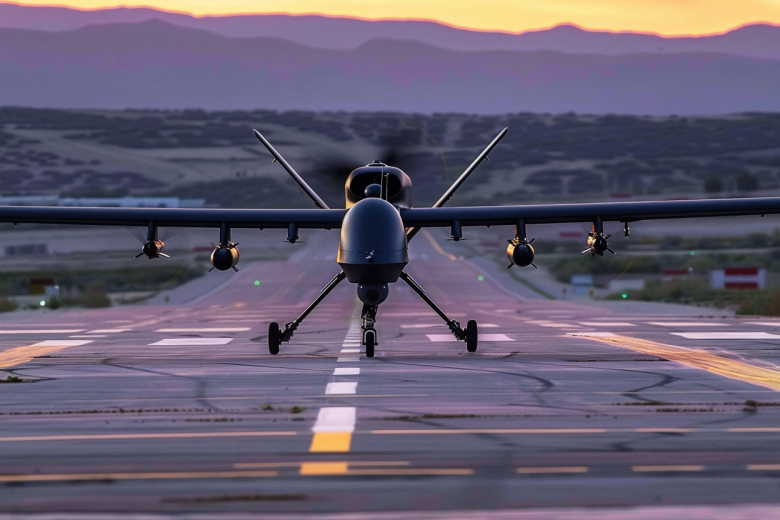 Беспилотный транспортный самолет Tianma-1000 в представлении ИИ