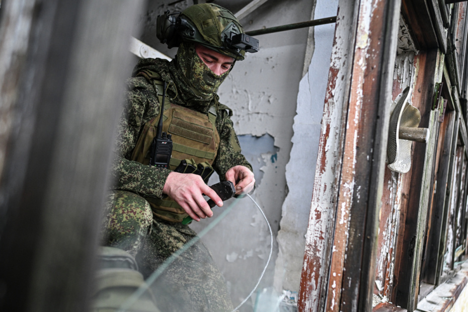 Военнослужащие ВС РФ в зоне СВО