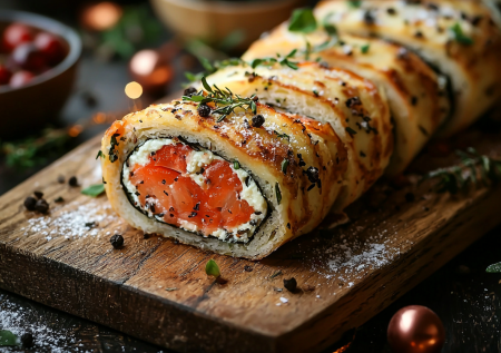 Эти блинные роллы с семгой и творожным сыром стали хитом на моем столе — нежные и очень красивые: готовлю к Масленице