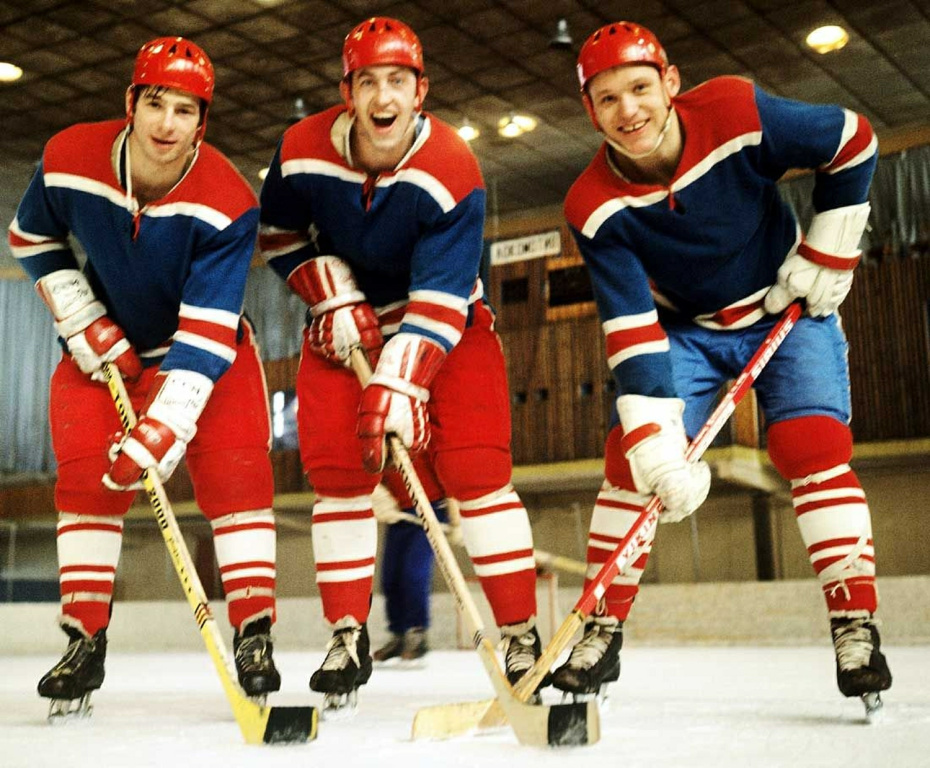 Валерий Харламов, Борис Михайлов, Владимир Петров