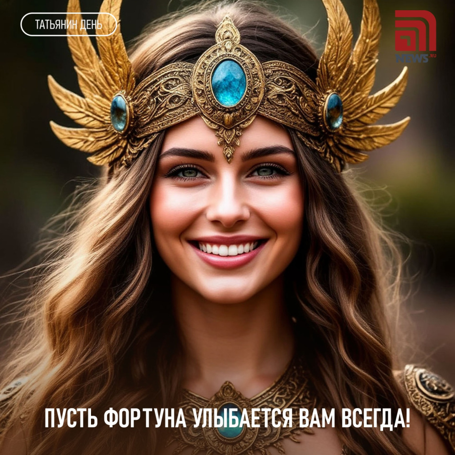 Пусть фортуна улыбается вам всегда!