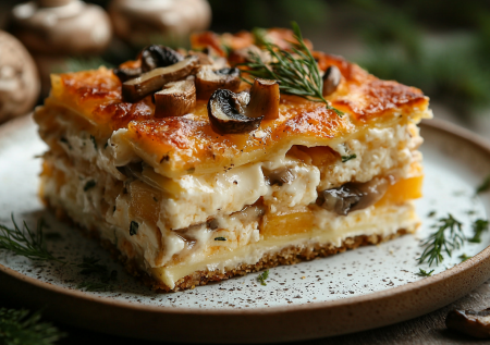 Готовлю закусочный торт с вафельными коржами — блюдо для праздничного стола и вечеринки с ноткой ностальгии