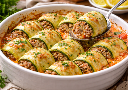 Не голубцы, а кое-что покруче: готовлю так кабачки неделями — семье вообще не надоедает