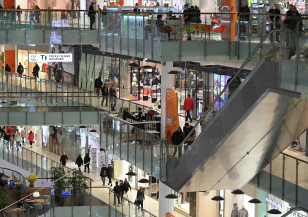 В ТЦ «Авиапарк» сняли защитные сетки после жалоб на гибель птиц