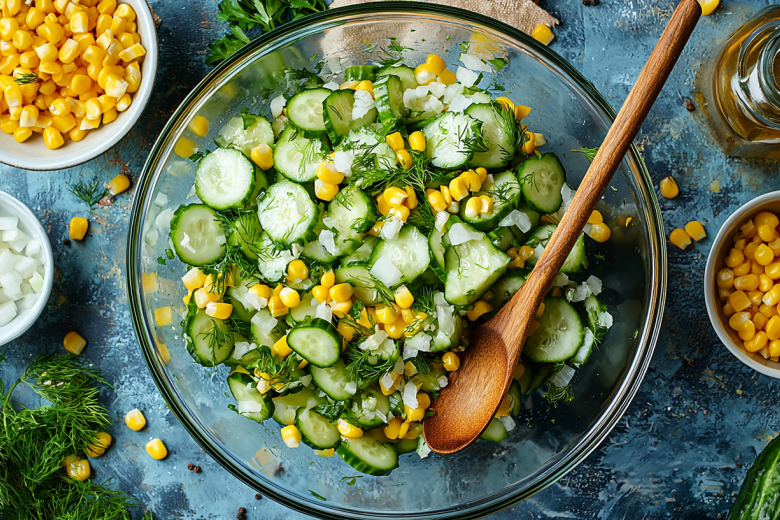 Открываю банку кукурузы — мой салат для сочельника готов за минуты!