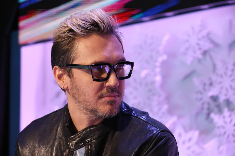 Максим Траньков на съемках нового сезона шоу «Ледниковый период»