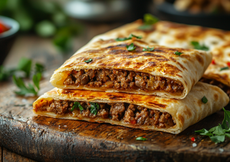 Чебуреки за полчаса: быстрый рецепт с лавашом — сытно, сочно и без лишней возни!