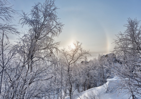 В небе над российским городом появилось редкое явление
