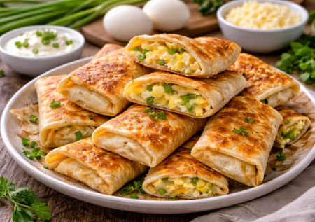 Сварите яйца и натрите сыр: быстрые лавашные конвертики спасают всегда — вкусный перекус