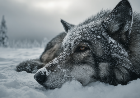 Стала известна судьба «Волка», которого нашли на железной дороге