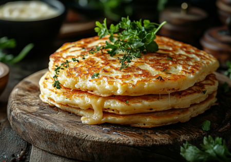 Эти сырные блины на молоке стали нашим хитом на завтрак — готовятся за 20 минут