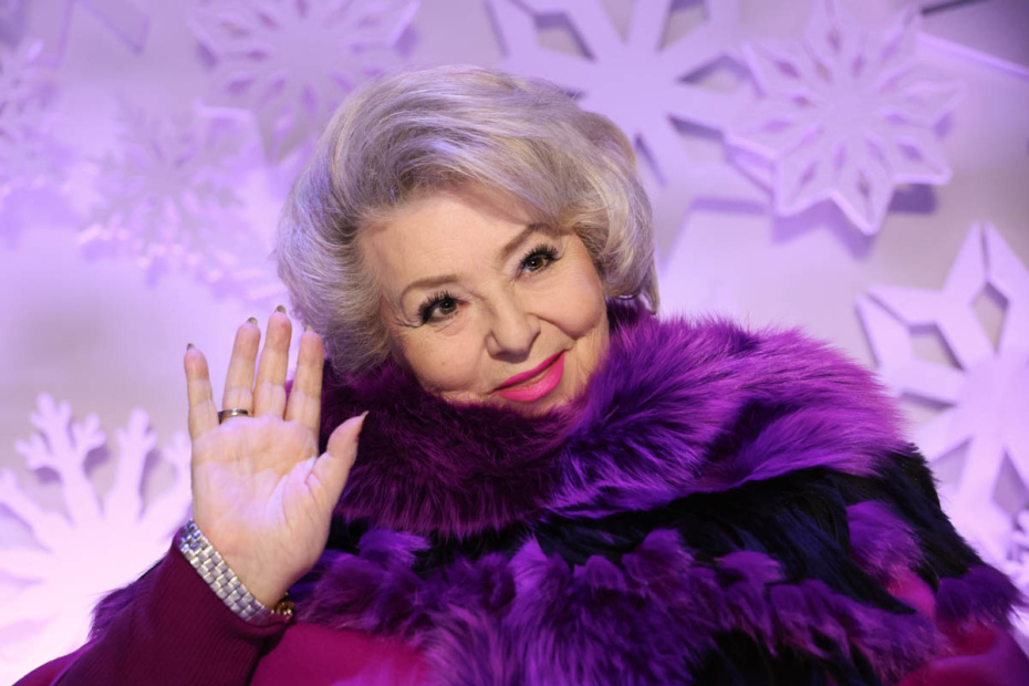 Татьяна Тарасова на съемках нового сезона шоу «Ледниковый период»