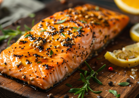 Аэрогриль вместо духовки: рыбный стейк получается сочным