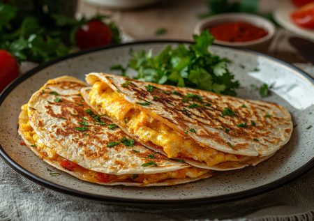 Яйца, сыр, лаваш — и надоевший омлет превращается в изысканный завтрак: элементарный рецепт