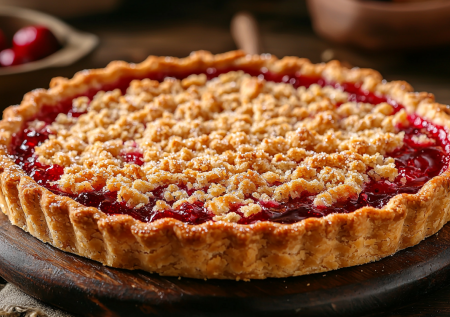 Любое варенье подойдет для этого пирога: рецепт без раскатки теста