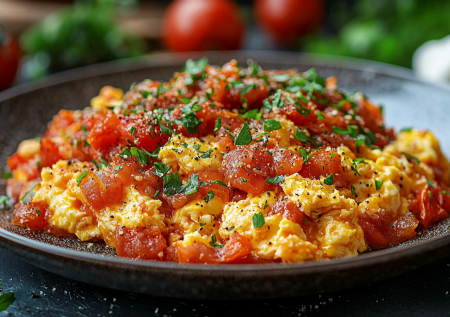 Вместо обычной яичницы готовлю томатную: с этим рецептом вы забудете об омлете и глазунье