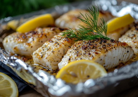 Минтай с лимоном в духовке: рецепт ароматной рыбы без лука и моркови