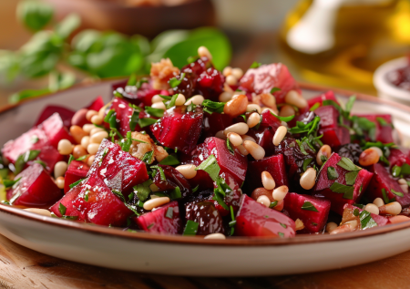 Крещенский пост: свекольный салат с секретным ингредиентом за 15 минут