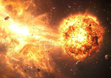 На Солнце произошла сильная вспышка класса М