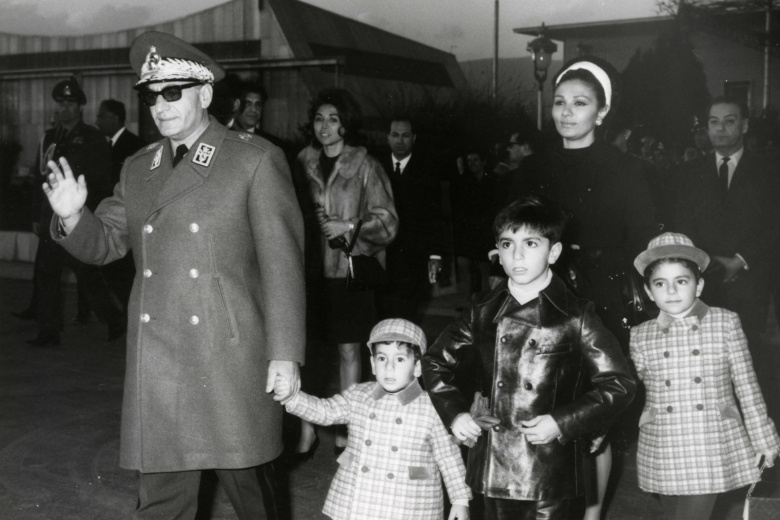 Шах Мохаммед Реза Пехлеви и иранская королевская семья, Тегеран, Иран