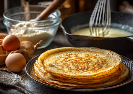 Проверенный рецепт блинов на молоке: тоньше не бывает