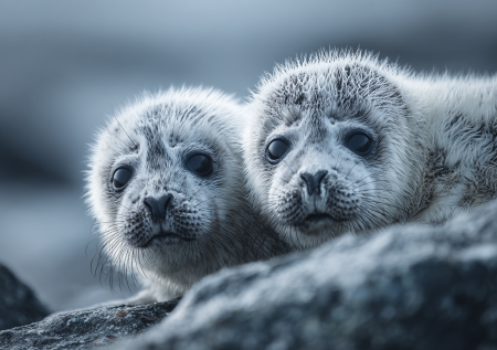 Первые в 2026 году детеныши пятнистых тюленей появились на свет в Приморье