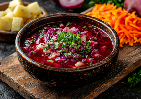 Что готовить на Крещение: постный борщ с секретным ингредиентом