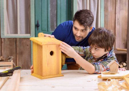 Мастерим скворечник для сада: подробная инструкция по сборке дома для птиц