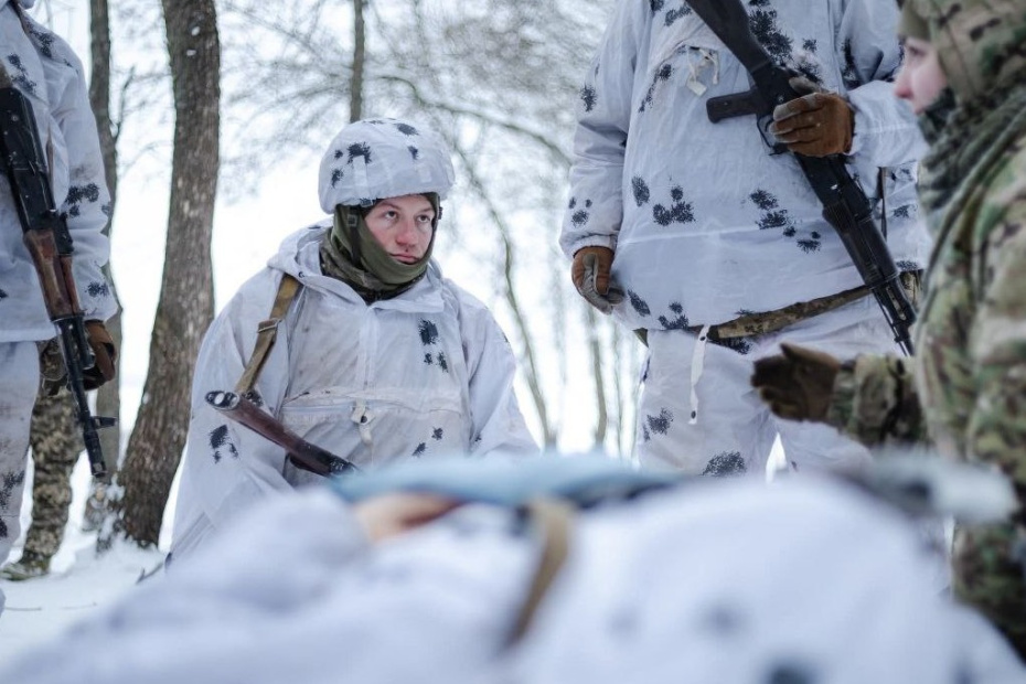 Военнослужащие ВСУ