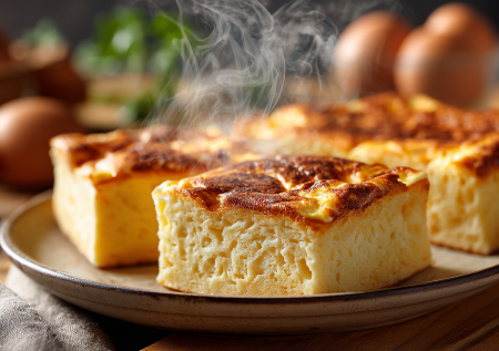 Пышный омлет как в детском саду: пошаговый рецепт