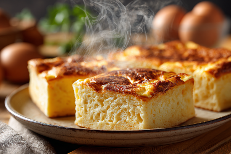 Пышный омлет как в детском саду: пошаговый рецепт