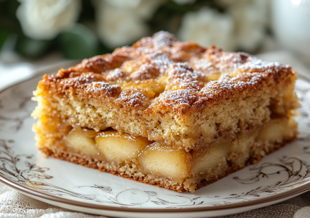 Каши из геркулеса больше не варю, готовлю овсяно-яблочный пирог: такой завтрак всем по душе