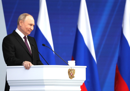 Кремль объявит дату послания Путина Федсобранию