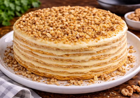 Никакой духовки: приноровилась делать быстрый тортик на сковороде — домашняя вкуснота к чаю