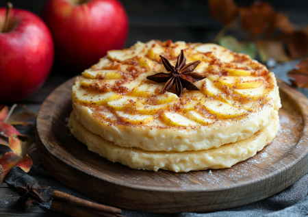 Забыла про сырники с этим рецептом: творожная лепешка с яблоками — на завтрак и к чаепитию