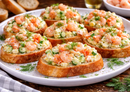 Лучшее к вину и шампанскому: брускетты «Заморские», которые исчезают быстрее напитков
