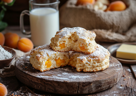 Беру творог и горсть муки — пеку рассыпчатые коржики с курагой. Простая и вкусная выпечка к чаю