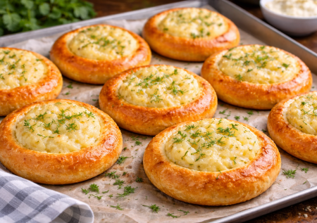 Вместо обычных пирожков — открытые и без тонны масла: уральские шаньги с картошкой