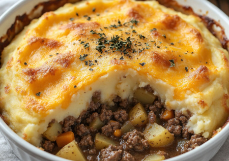 Картошка в мундире прошлый век. Запеканка «Горшочек» с говядиной и чеддером — сытный семейный обед за час