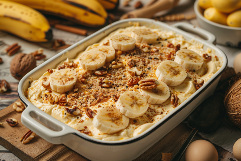 Что приготовить из переспелых бананов — попробуйте ароматный пудинг