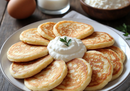 Блины и сырники отдыхают. Готовлю эремчек юкалары по-татарски — вкусные нежные. К чаю и на завтрак